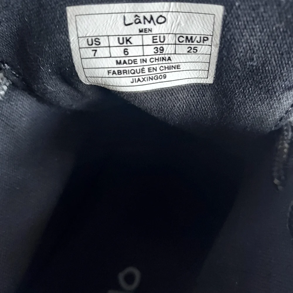 Lamo‎ Koen Chukka Black Wool mens Shoes Size 7